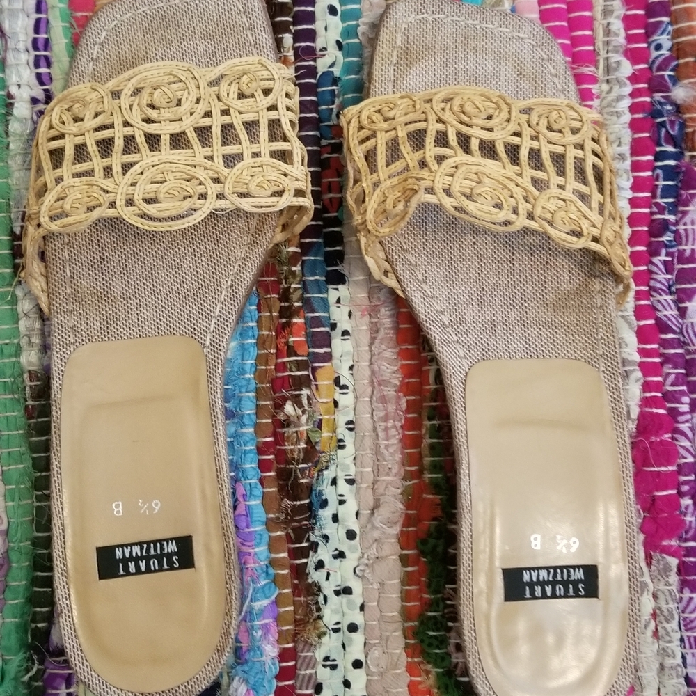 Vintage Stuart Weitzman Slide Sandals - image 2